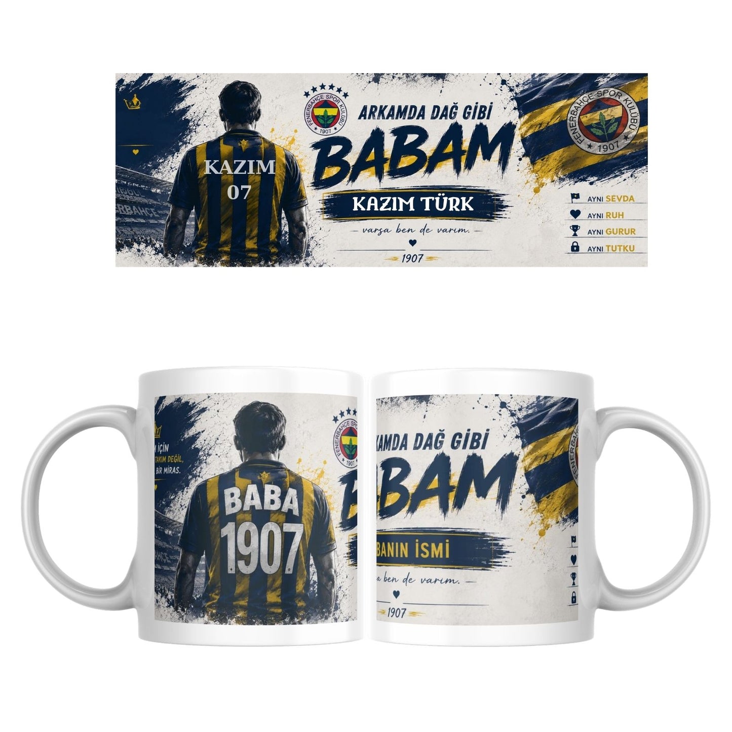 Fenerbahçe Baba Kupa Bardak
