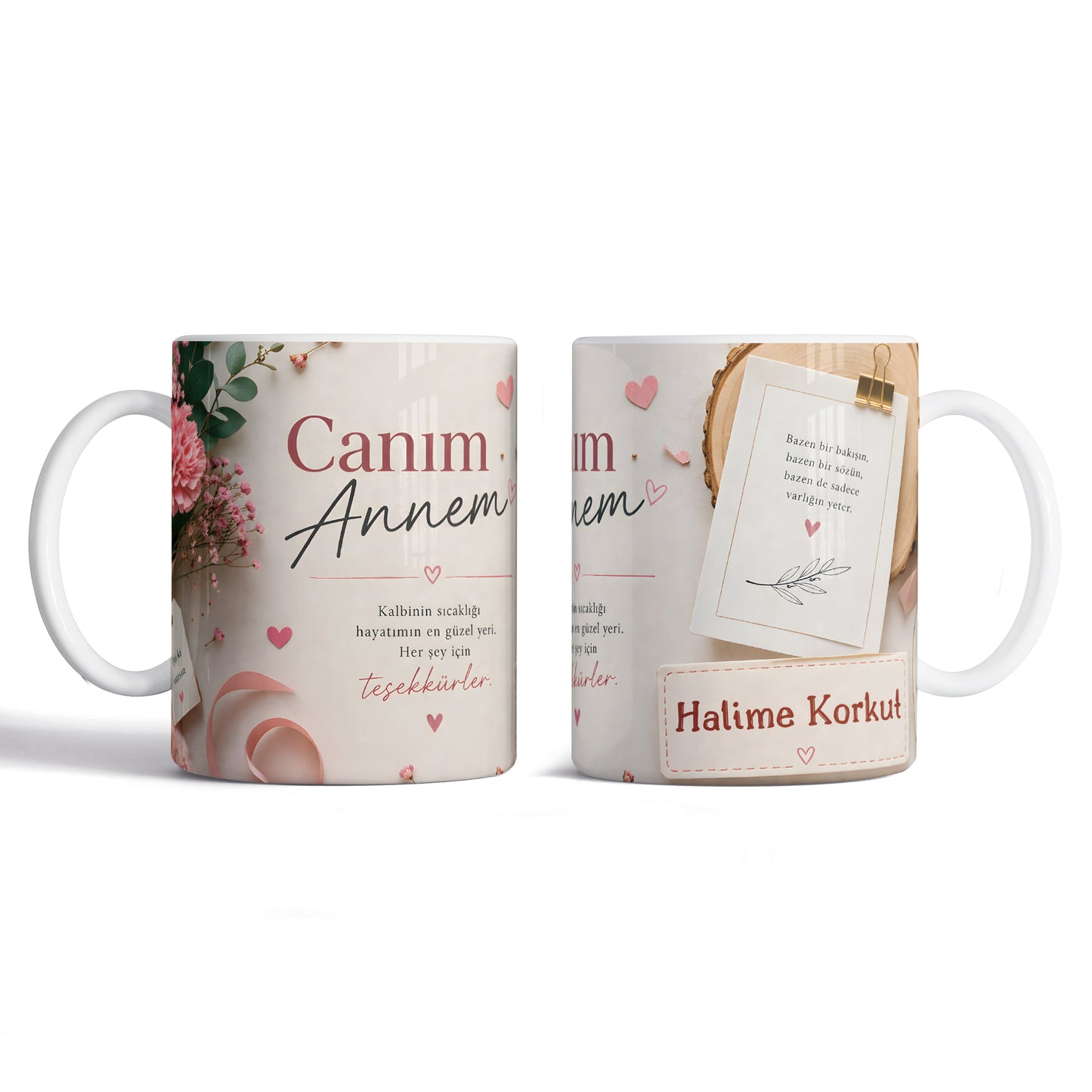Canım Annem İsimli Kupa Bardak