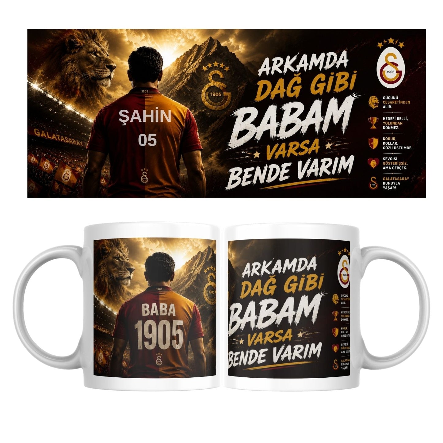 Galatasaray Baba Kupa Bardak