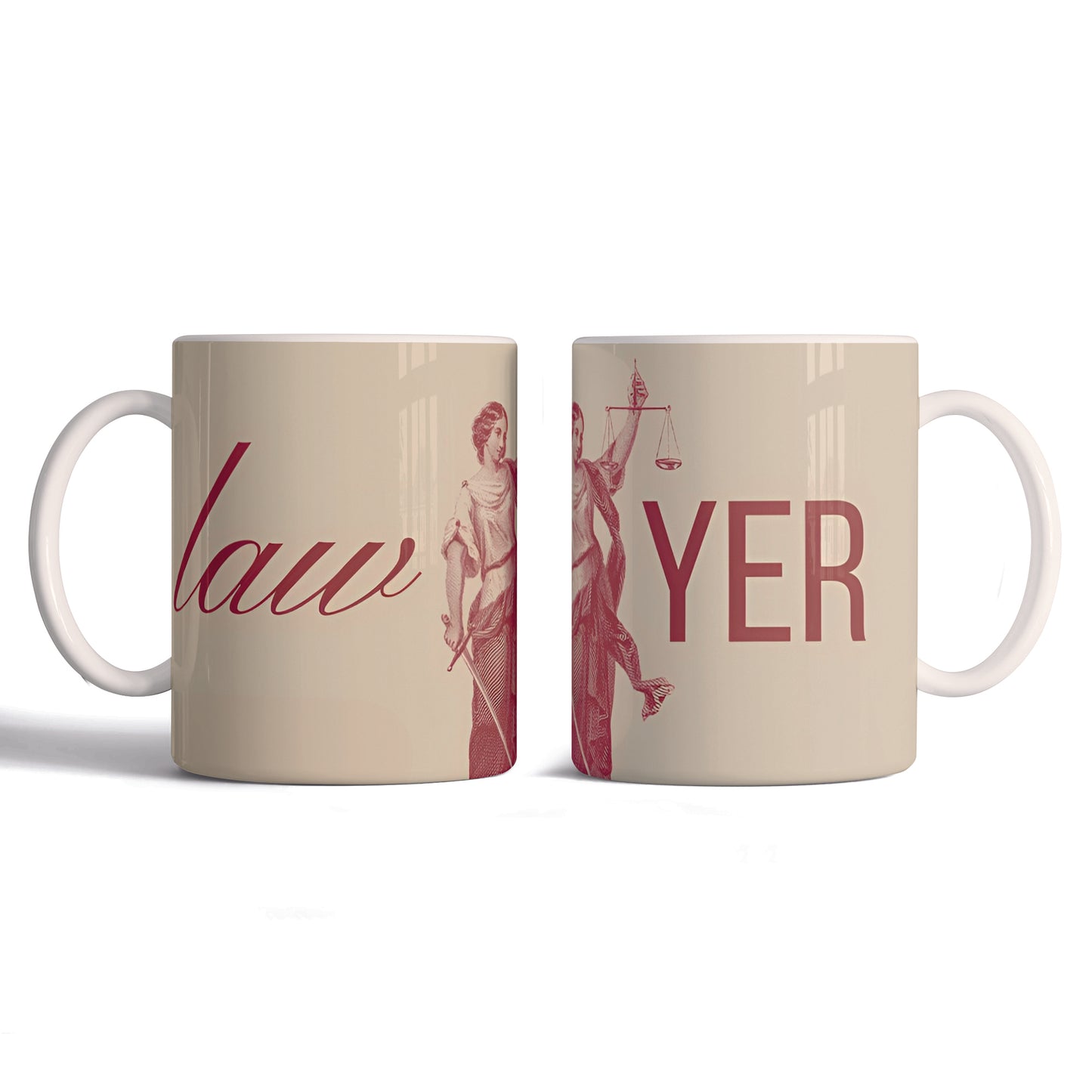 Lawyer Tasarımlı Kupa Bardak