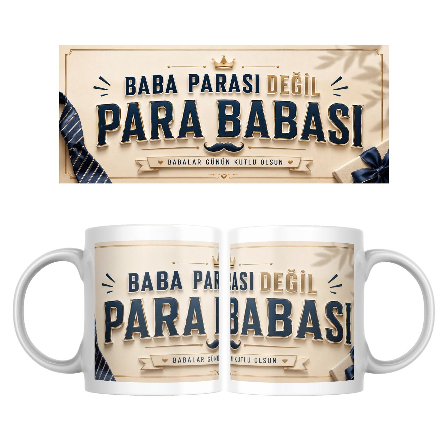 Para Babası Kupa Bardak