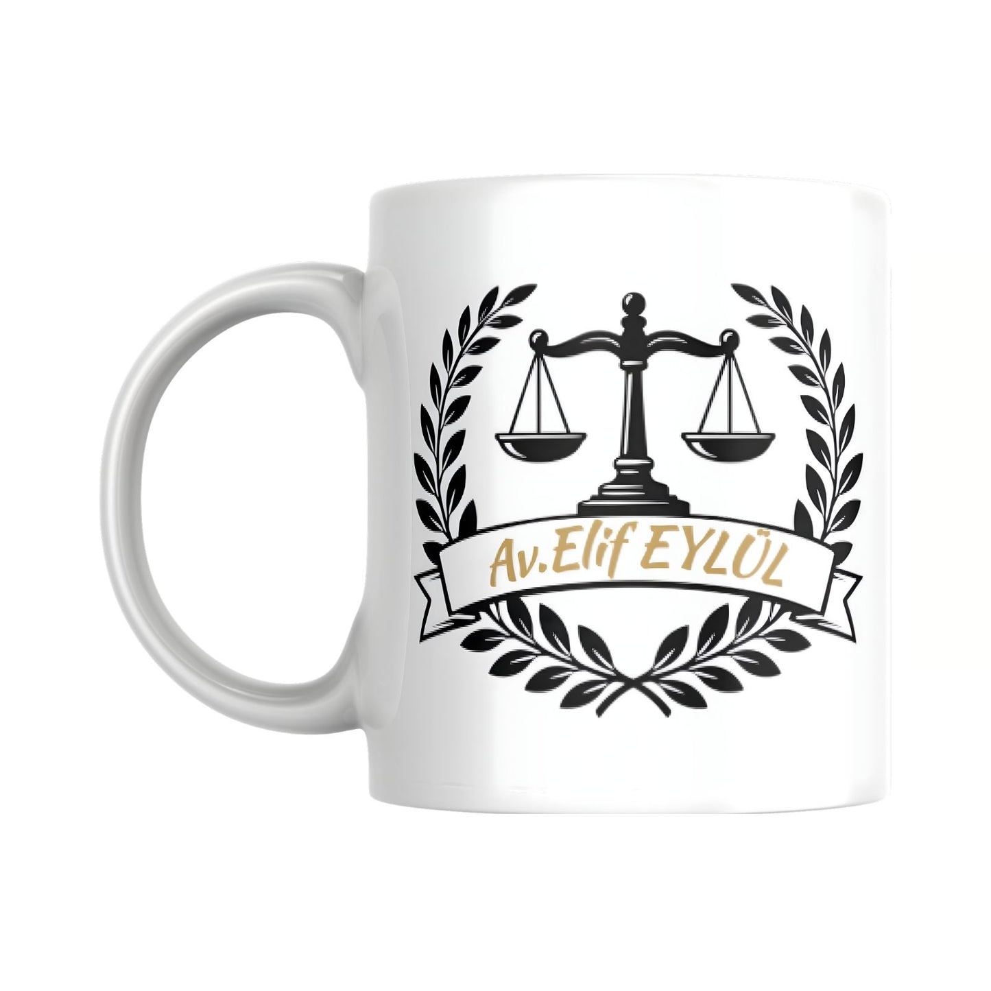 İsimli Avukat Tasarımlı Kupa