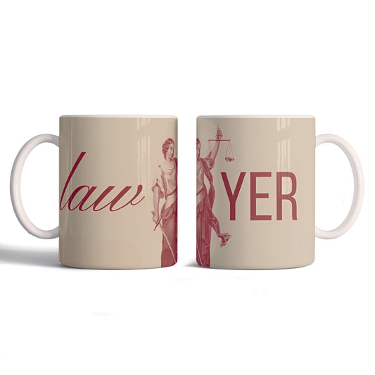 Lawyer Tasarımlı Kupa Bardak