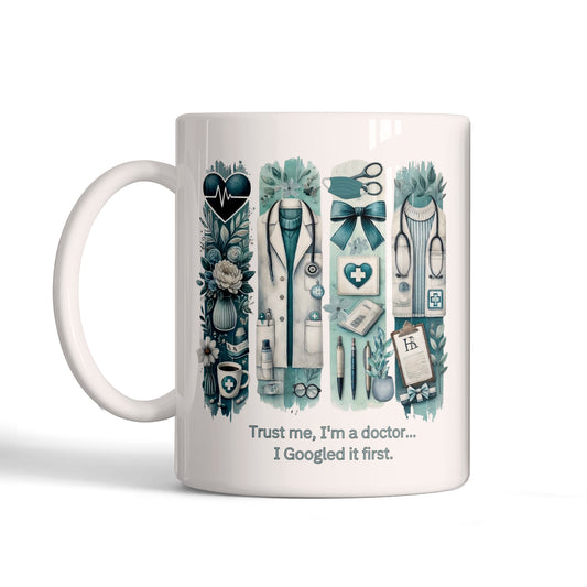 Trust Me Doktor Tasarımlı Kupa